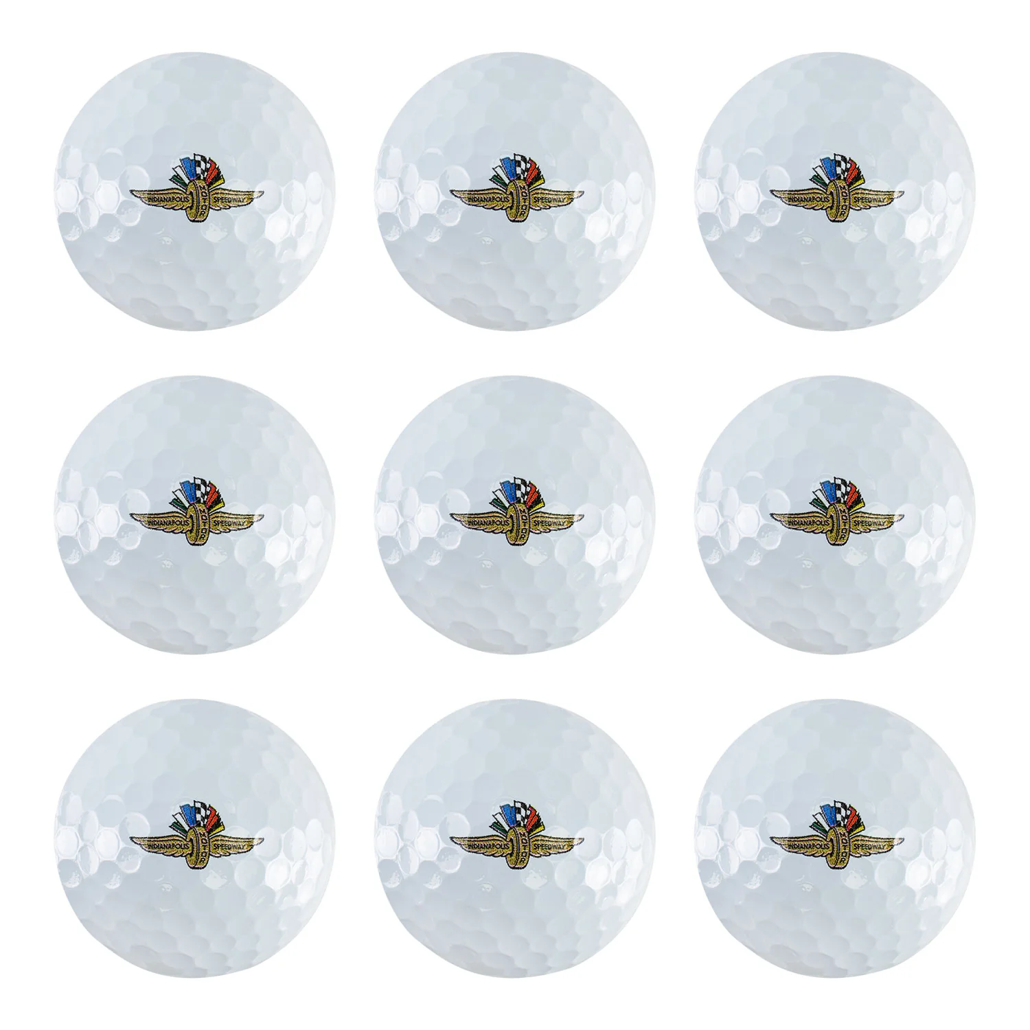 Brickyard Crossing Wing Wheel Flag TaylorMade Golf Balls - Image 3