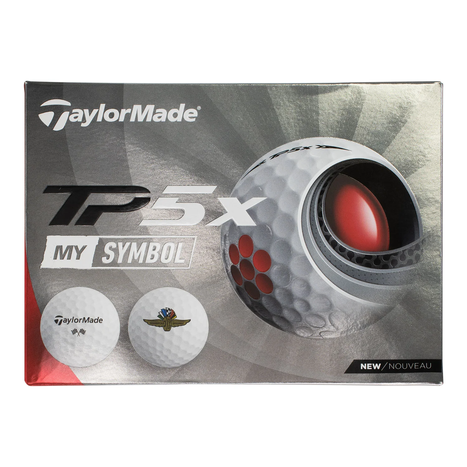 Brickyard Crossing Wing Wheel Flag TaylorMade Golf Balls - Image 4