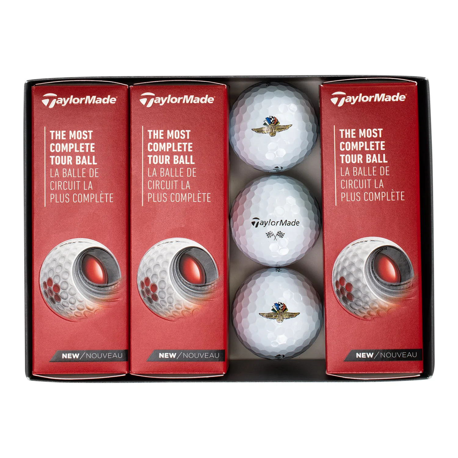 Brickyard Crossing Wing Wheel Flag TaylorMade Golf Balls - Image 5