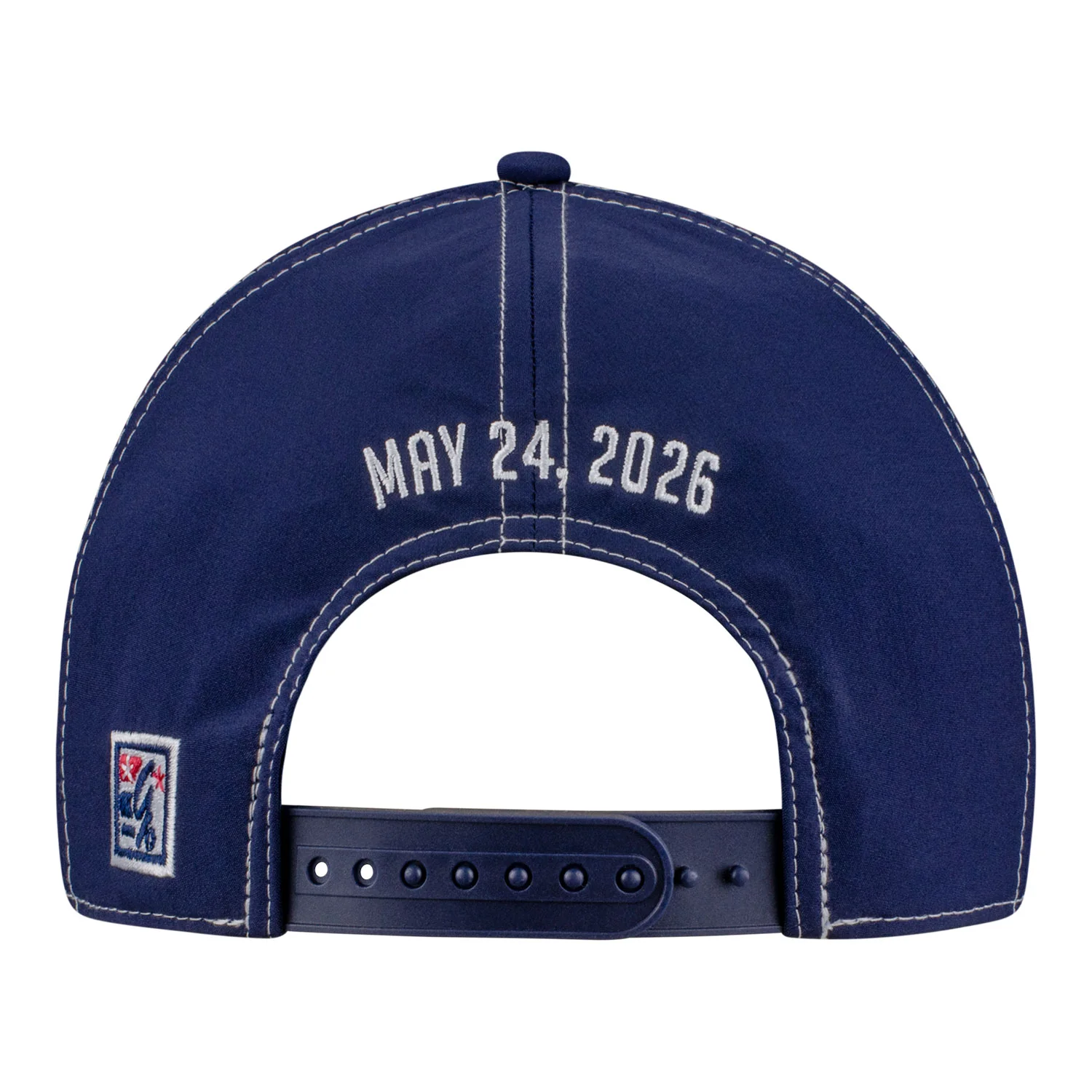 2026 Indy 500 Top Stitch Hat Red White Blue - Image 3
