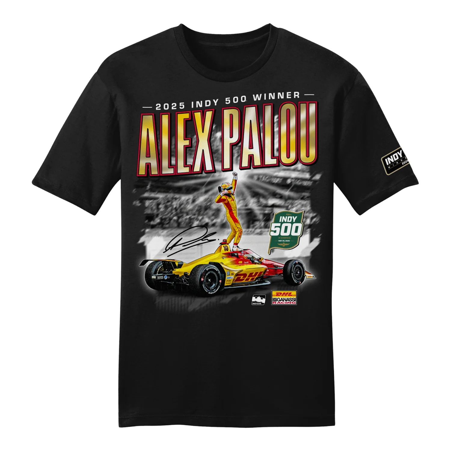 2025 INDY 500 WINNER T-SHIRT
