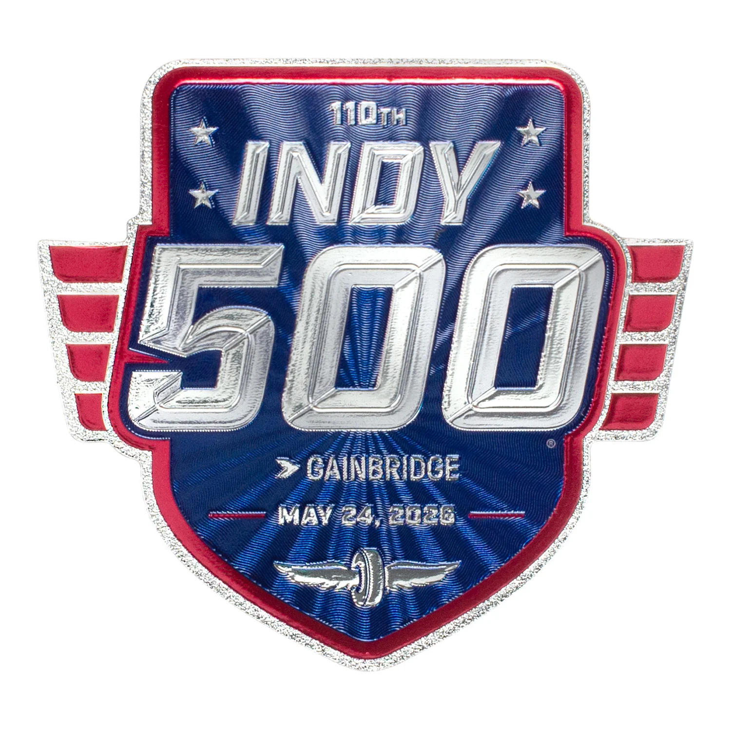 2026 Indy 500 Foil Logo Magnet