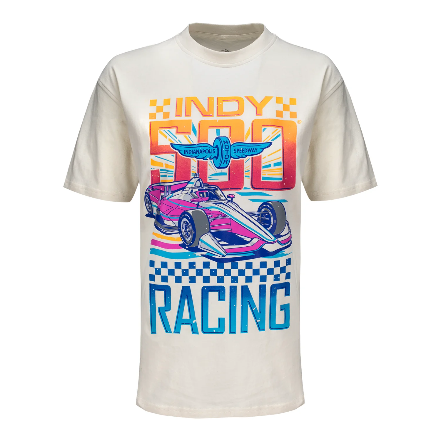Ladies Indy 500 Ombre Boyfriend Shirt
