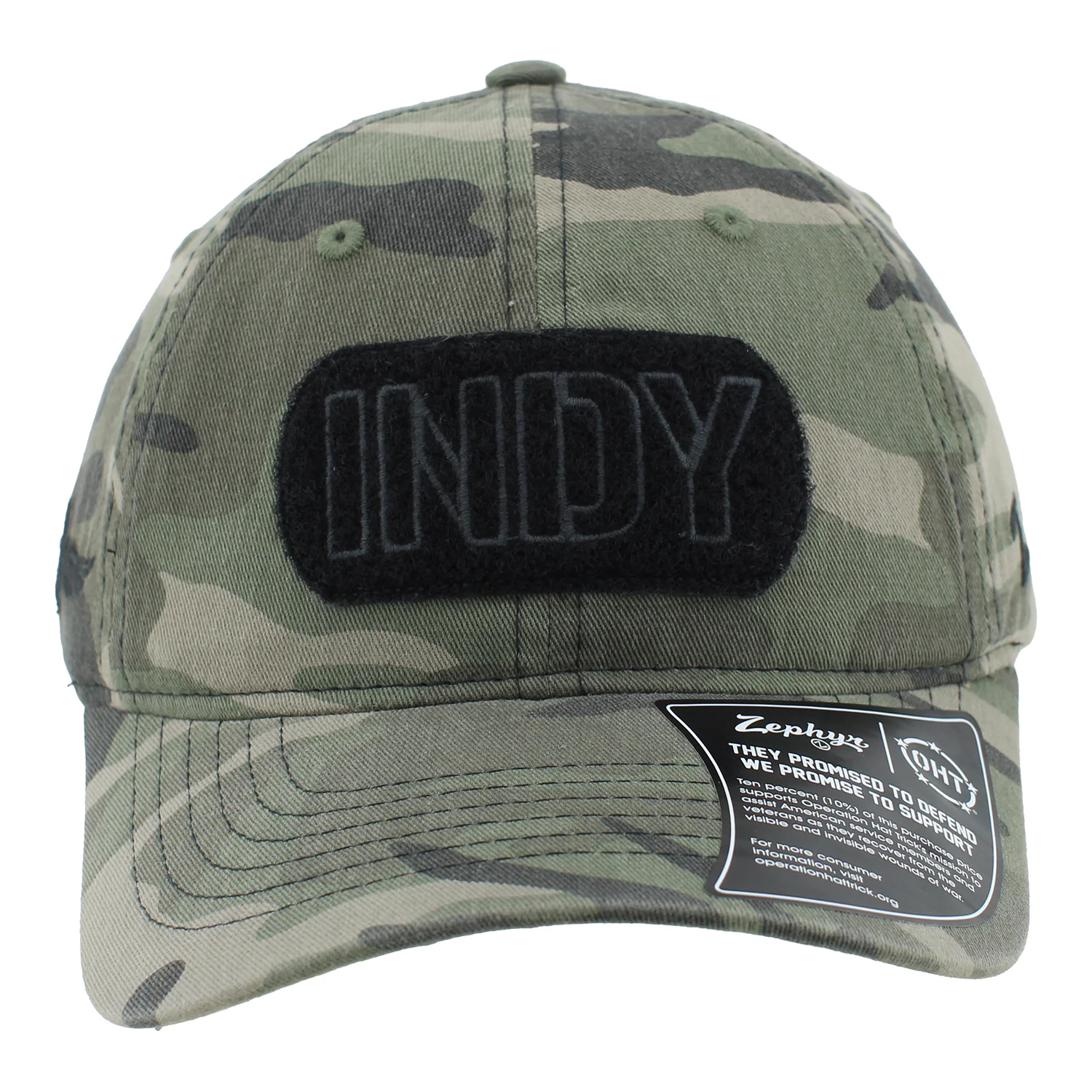 Indy OHT Camo Zephyr Maverick Hat - Image 4