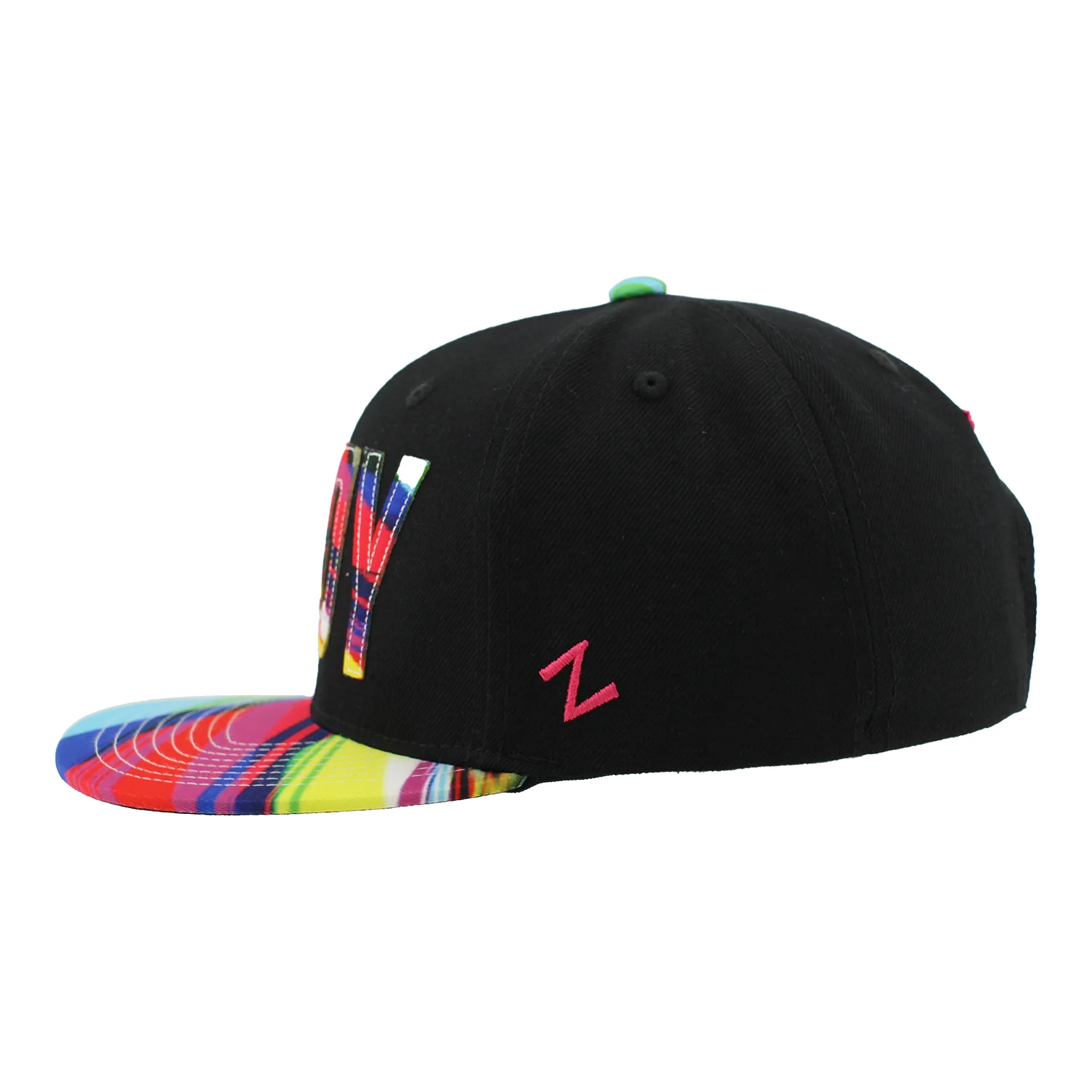 INDY Multicolor Flat Bill Hat - Image 6