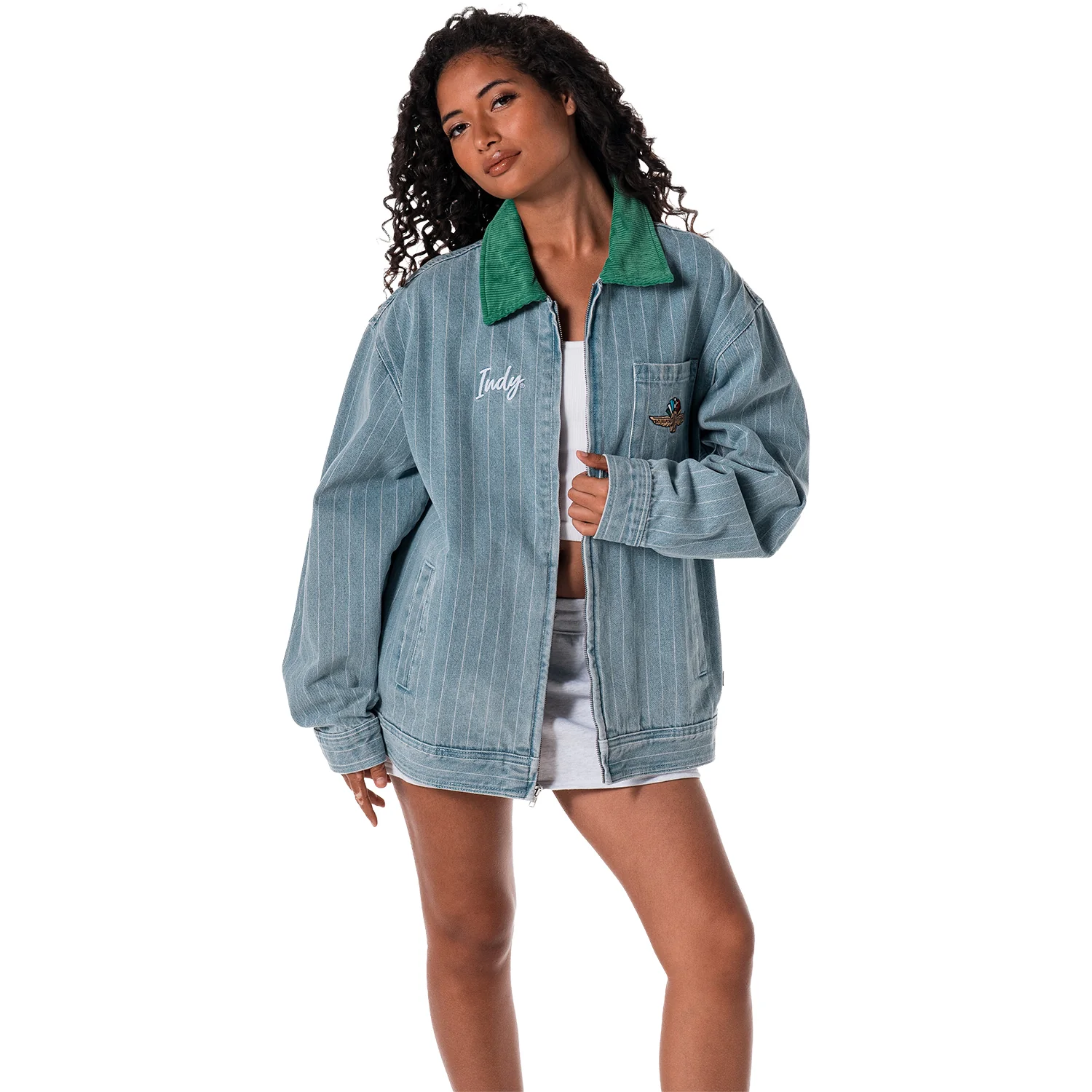 IMS The Wild Collective Unisex 1909 Jean Full Zip Jacket