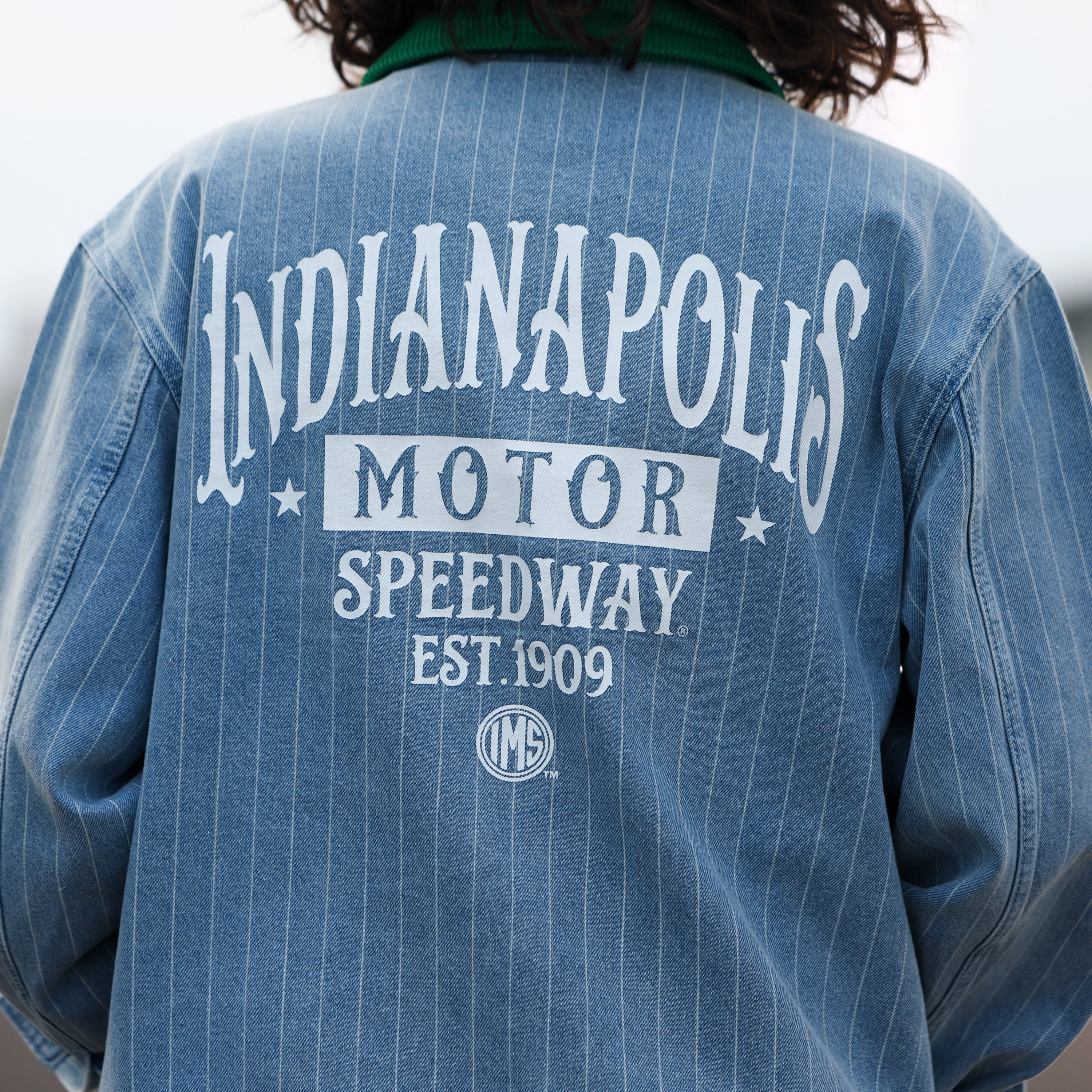 IMS The Wild Collective Unisex 1909 Jean Full Zip Jacket - Image 3