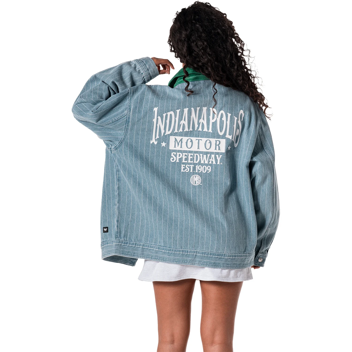 IMS The Wild Collective Unisex 1909 Jean Full Zip Jacket - Image 4