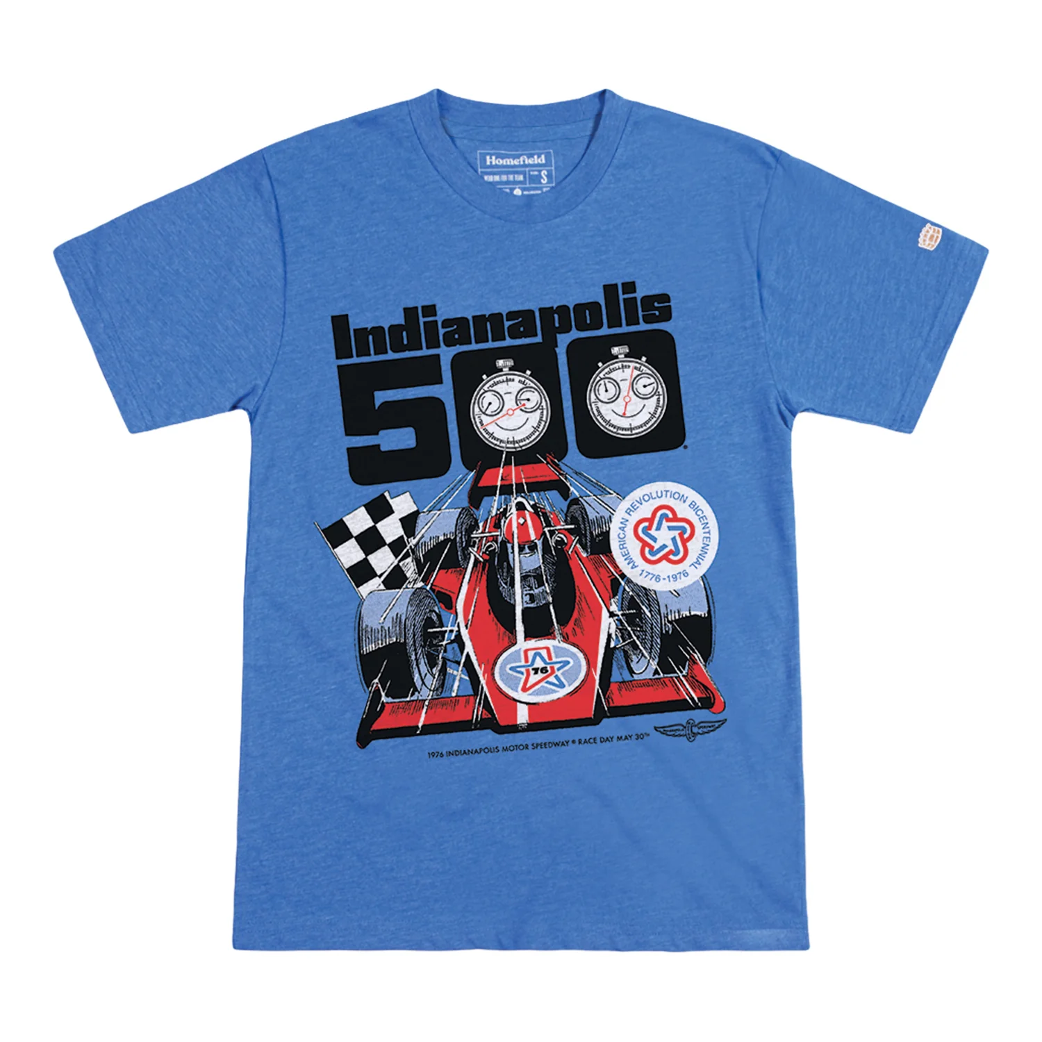 Homefield 1976 Indianapolis 500 Bicentennial T-Shirt