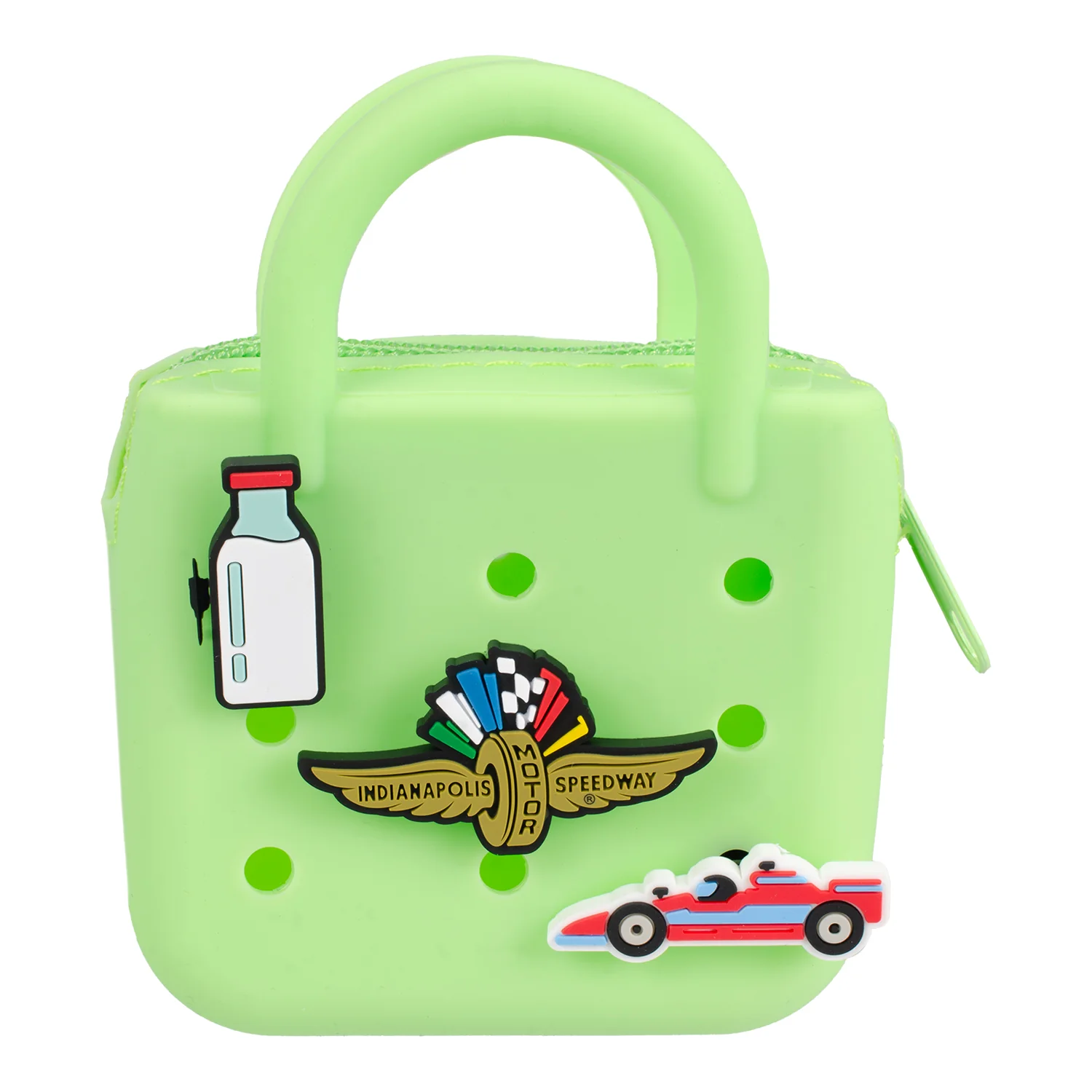 Wing Wheel Flag Big Bag Keychain with Bag Charms