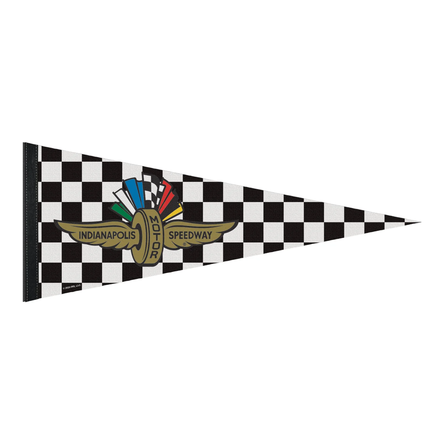 Wing Wheel Flag Checkered Pennant
