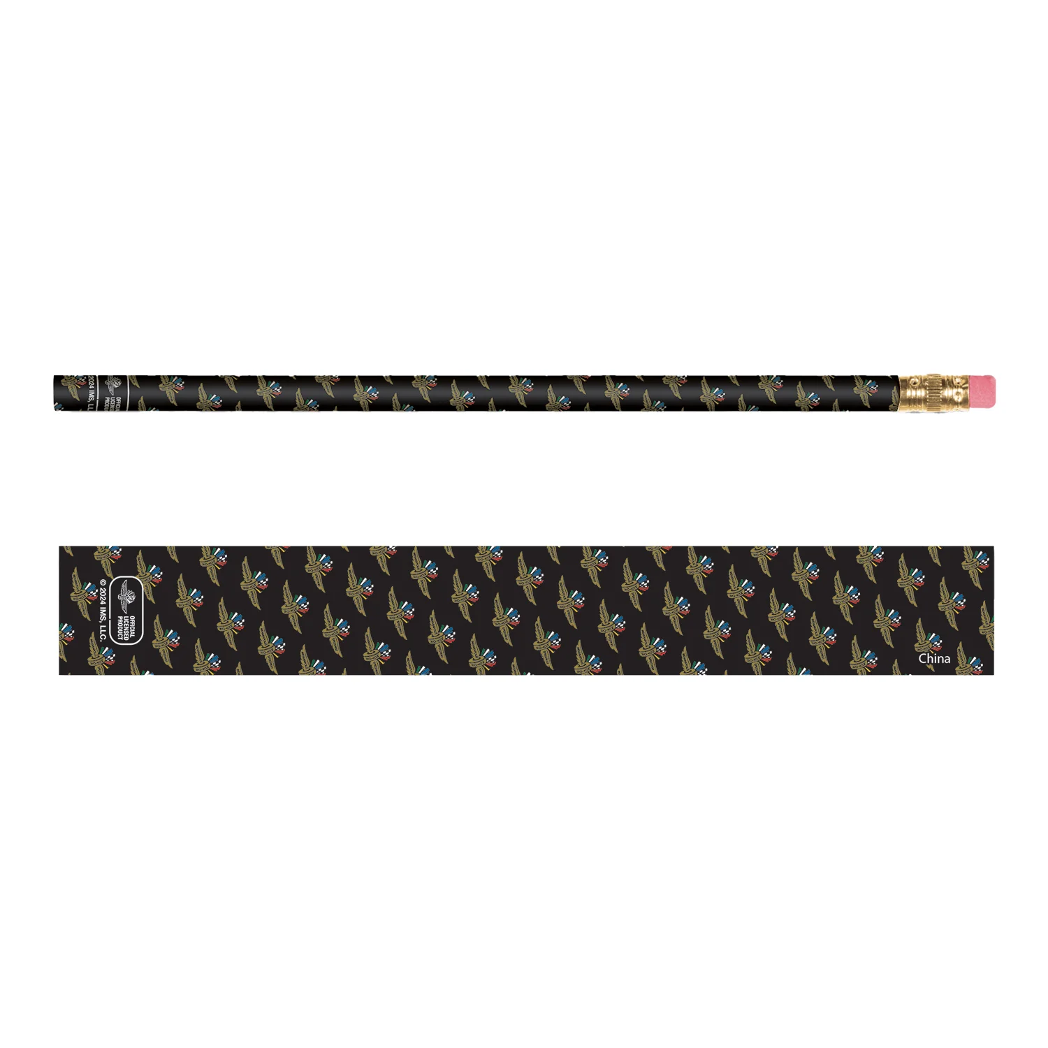 Wing Wheel Flag All Over Print Pencil